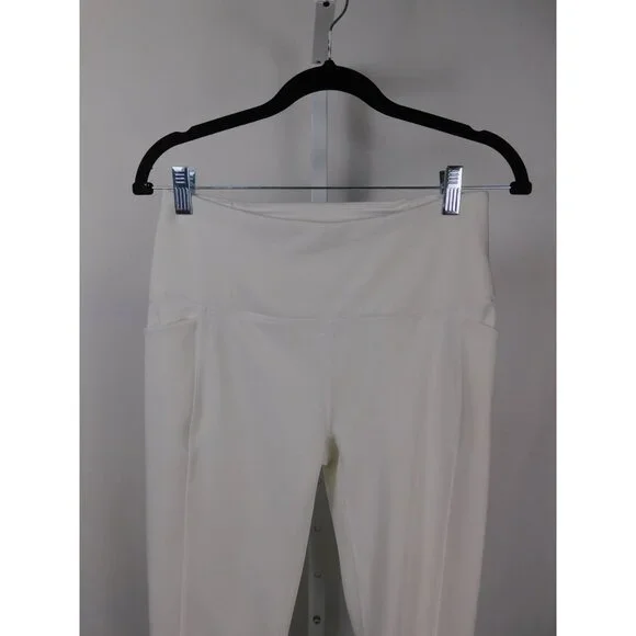 SALE Spyder Active Womens White High-Waisted Leggings M - Picture 3 of 10